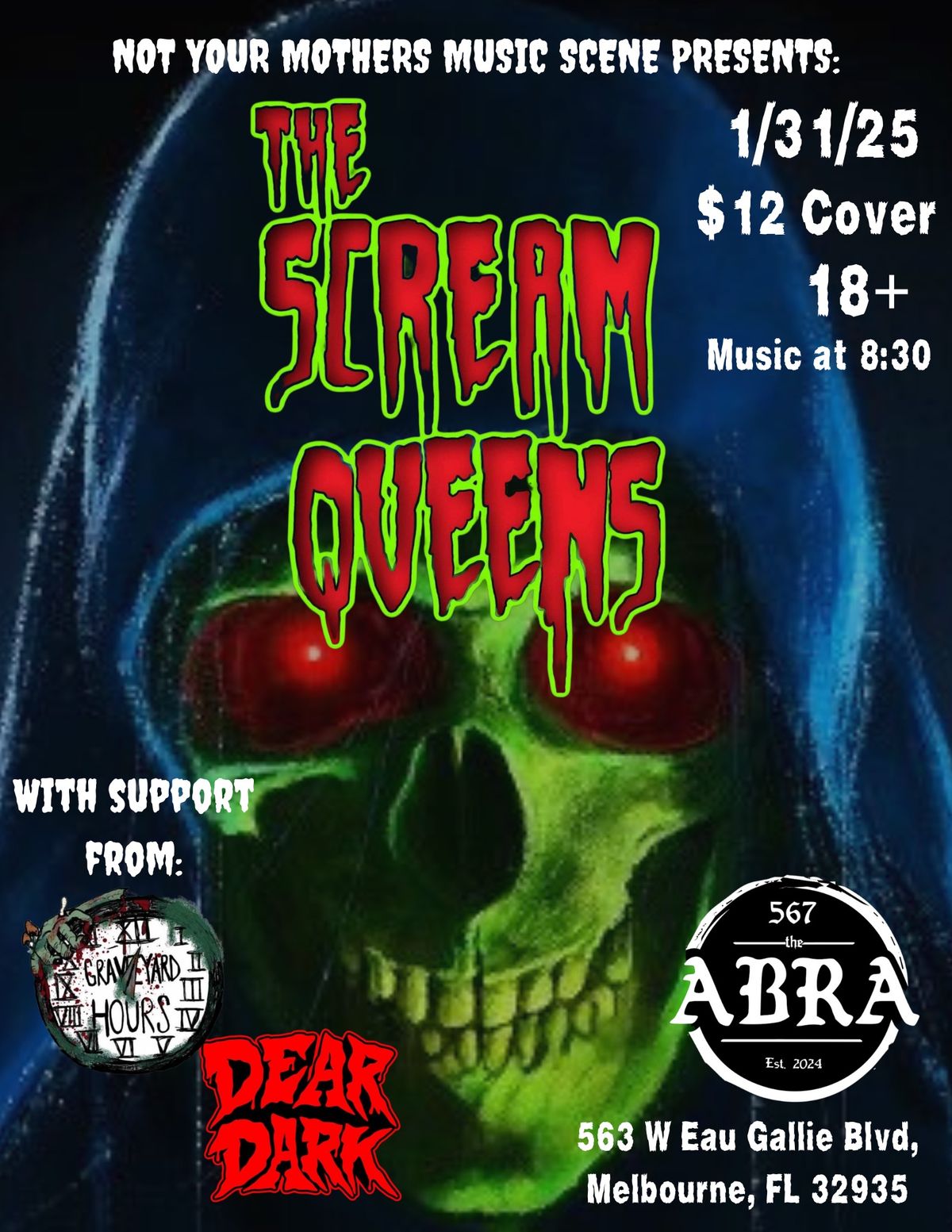 Horror Punk show at The Abra!!