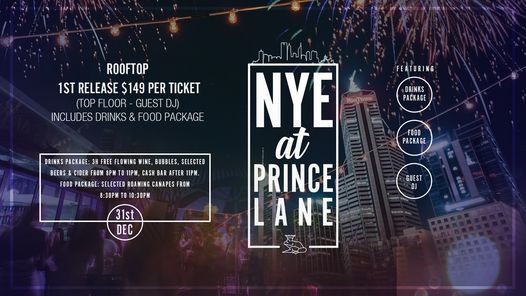 New Years Eve at Prince Lane