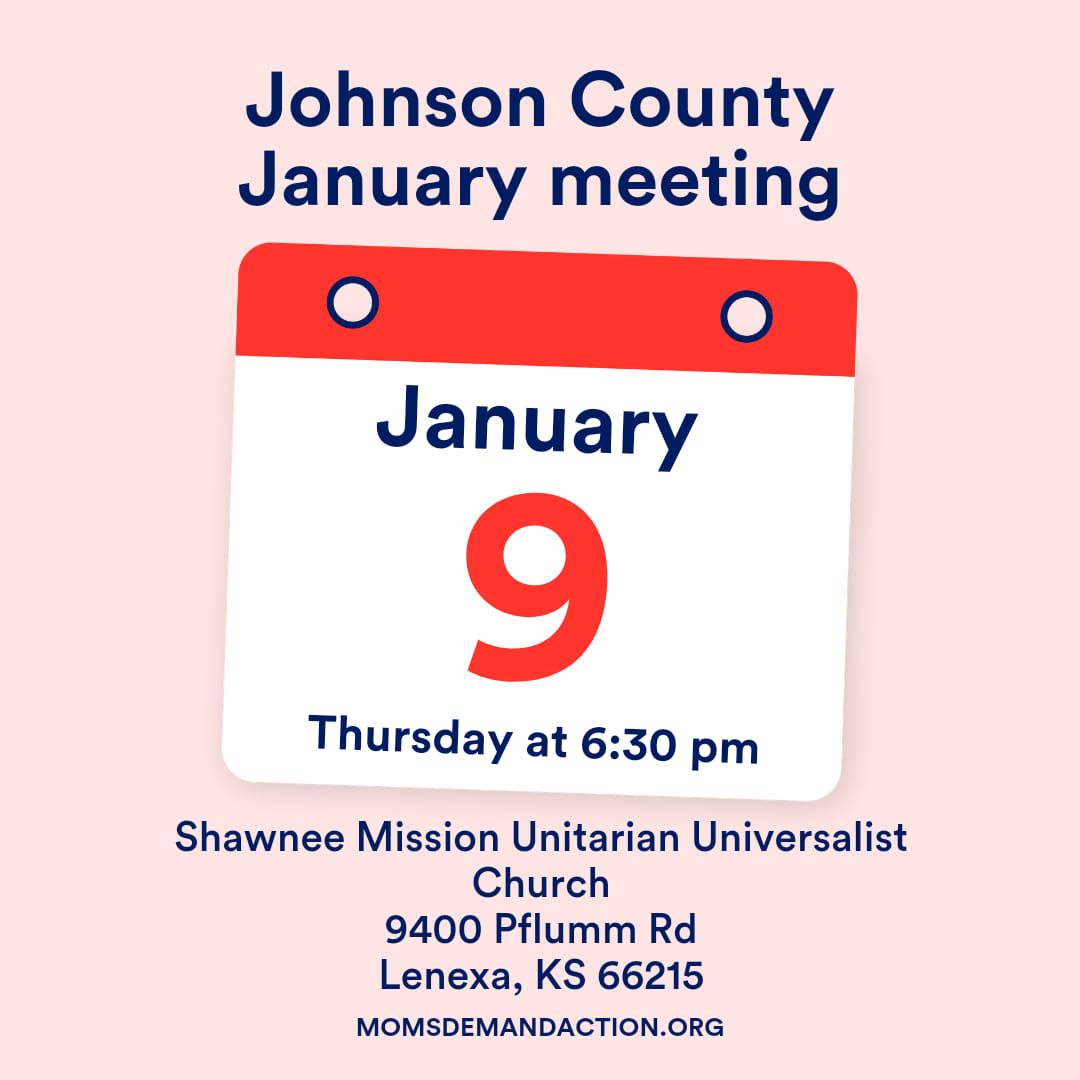 Johnson County Moms Demand Action January Meeting 