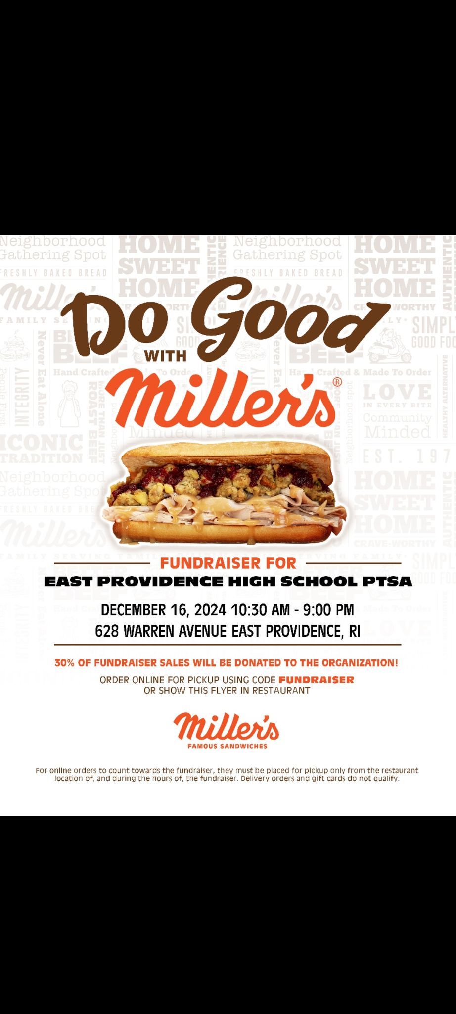 EPHS December Restaurant Day\/Night- Millers 