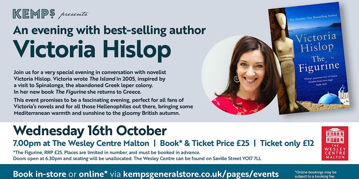 Victoria Hislop - The Figurine - Author Event