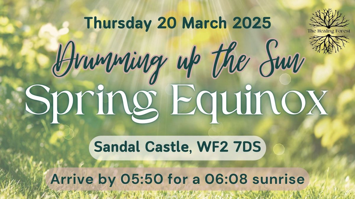 Drumming up the Spring Equinox Sun