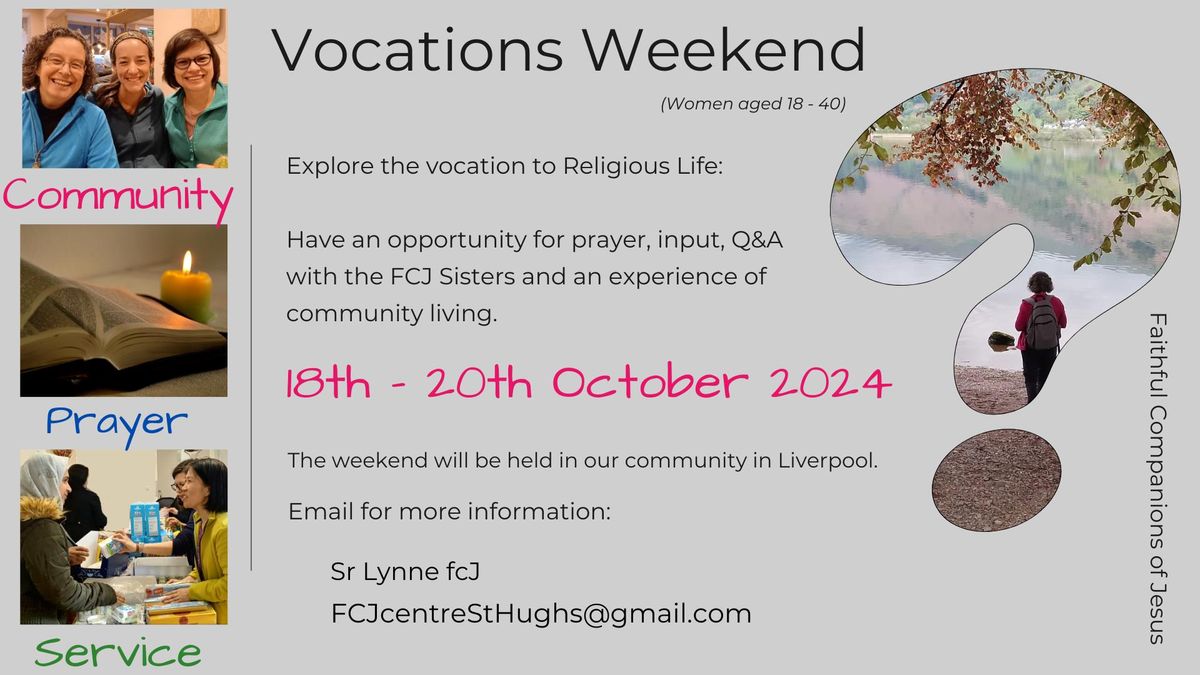 Vocations Weekend