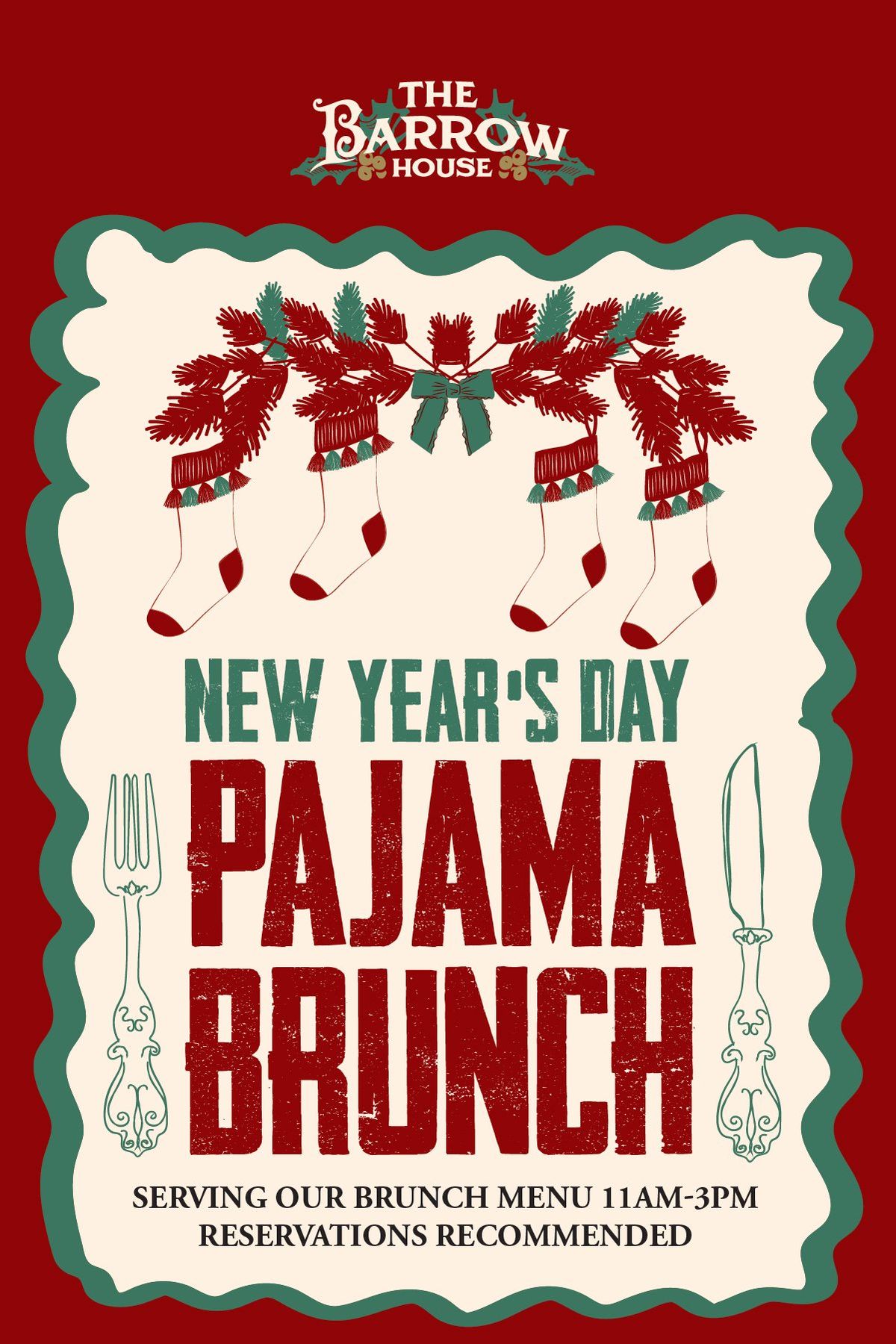 New Year's Day Pajama Brunch