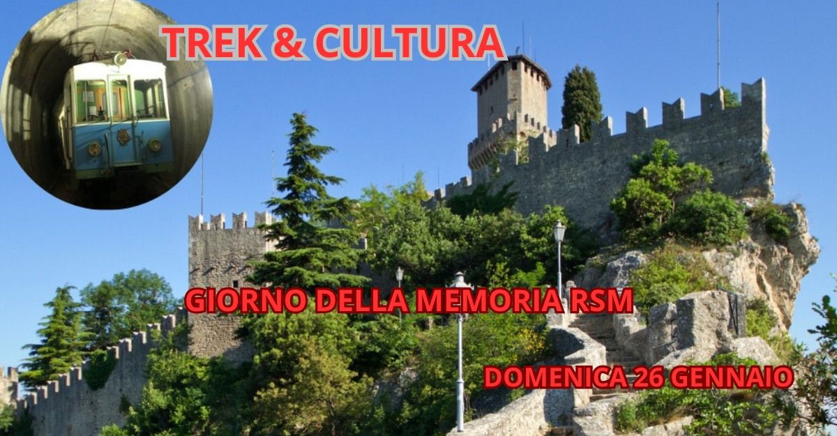 TREK & CULTURA GIORNO DELLA MEMORIA \ud83d\udd4a\ufe0f A  SAN MARINO , TUNNEL RIFUGIO EX FERROVIA  E GHETTO EBRAICO