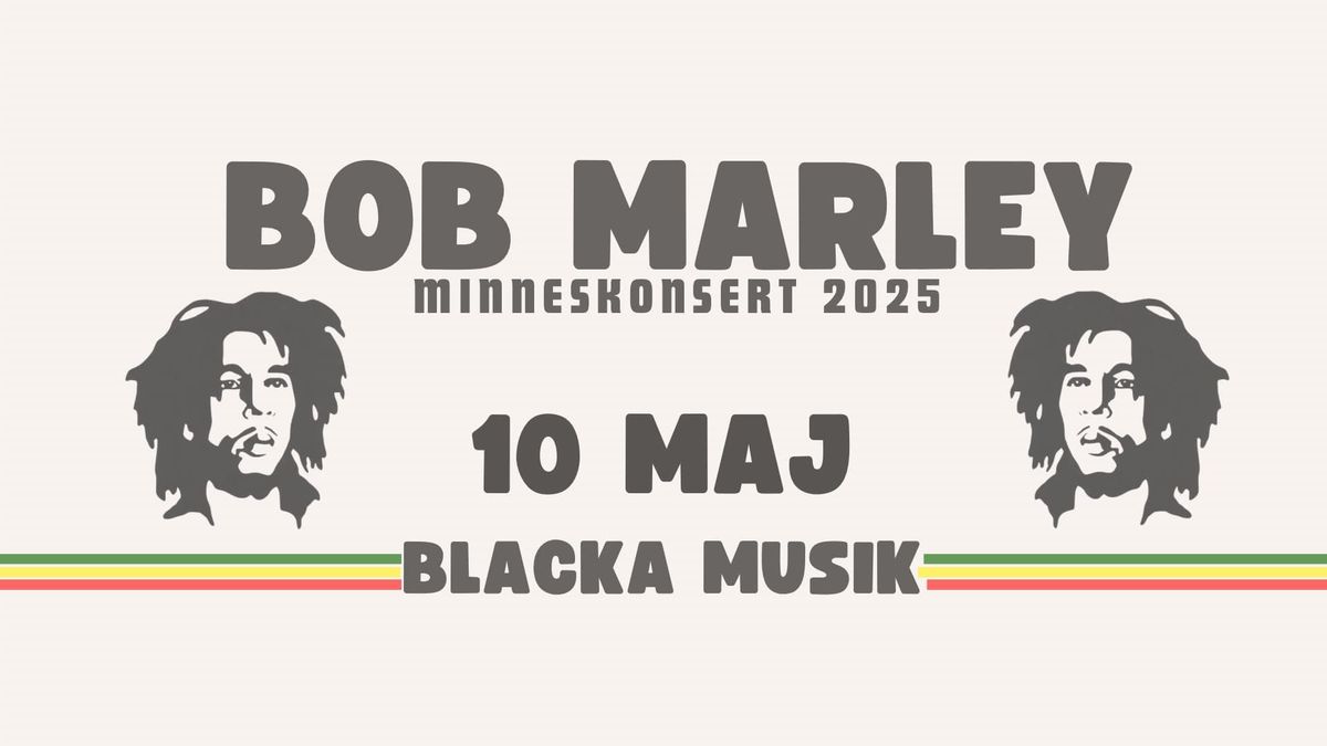 Bob Marley minneskonsert 2025