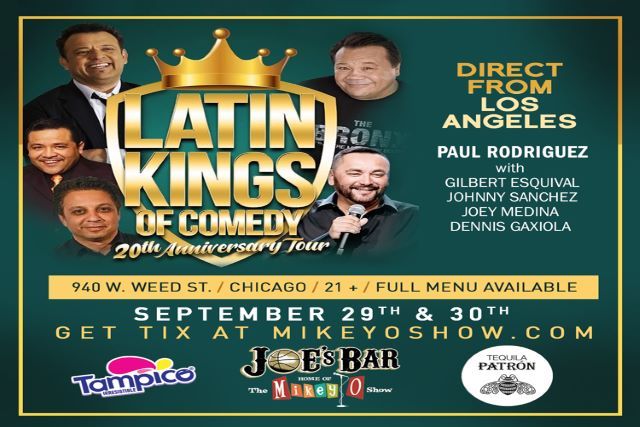 Latin Kings of Comedy 20th Anniversary Tour with Paul Rodriguez