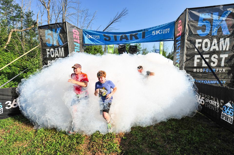 The 5K Foam Fest Barrie, online, 22 July 2023