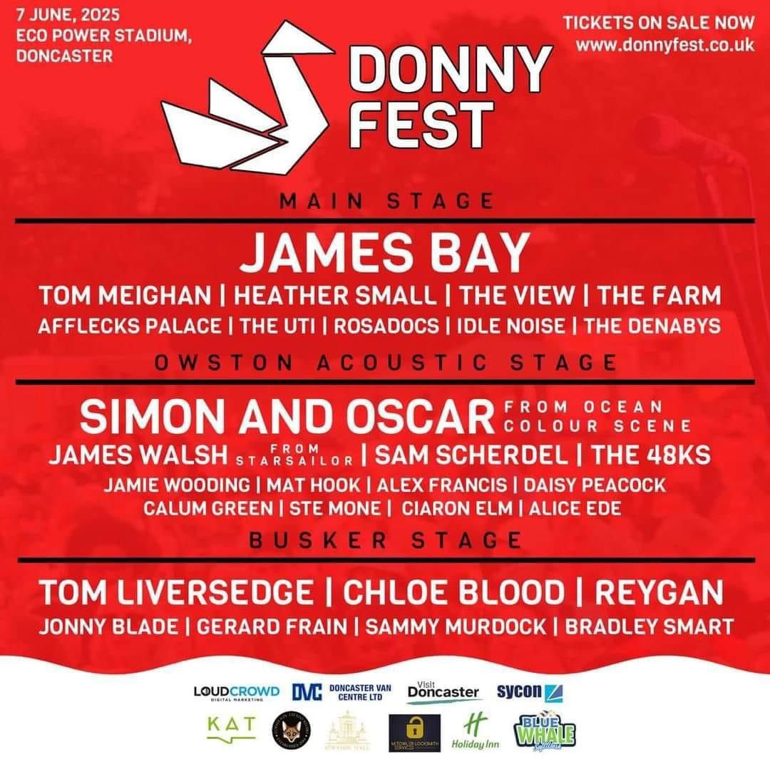 DONNYFEST | The Denabys | Main Stage | 7\/6\/25