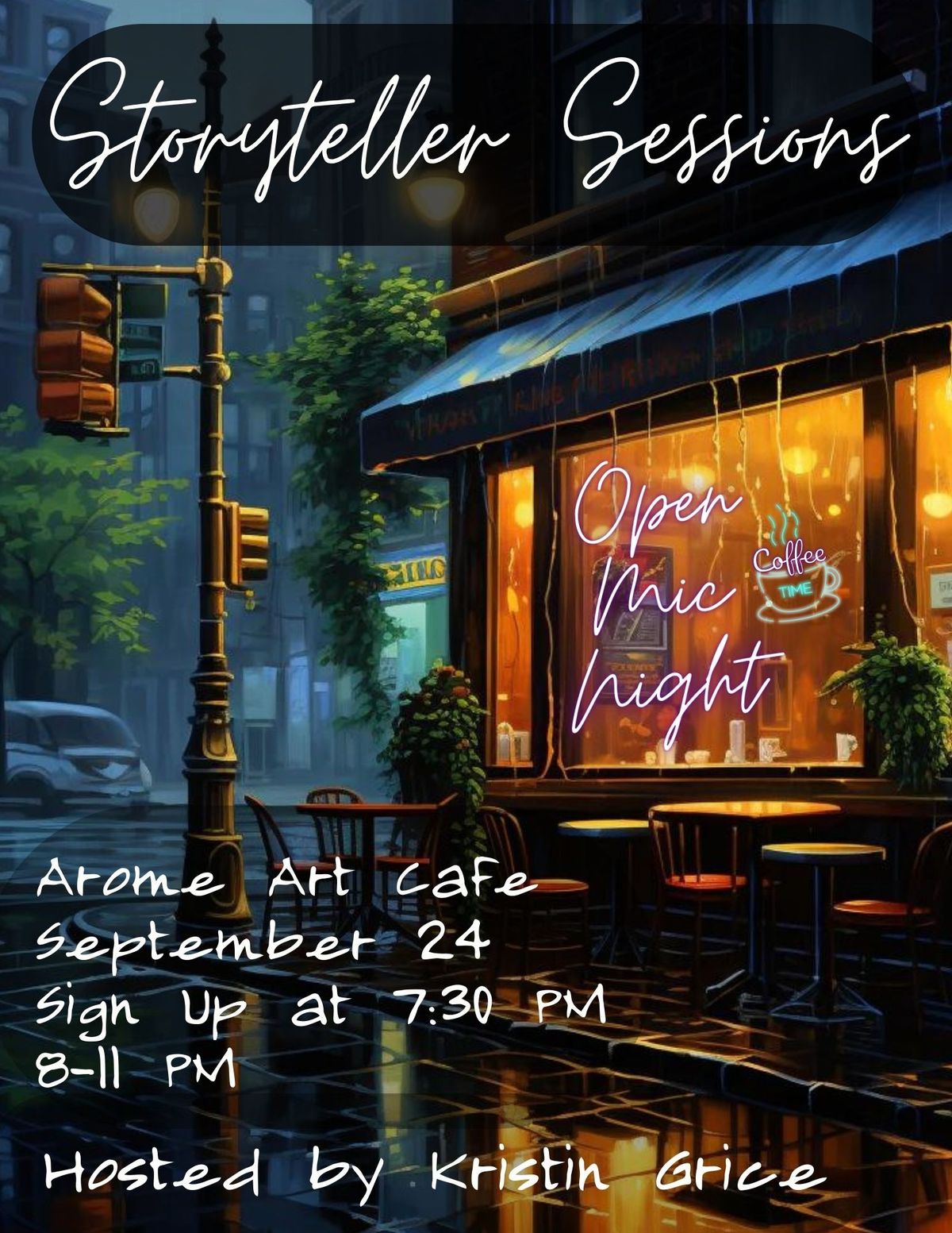 Storyteller Sessions Open Mic Night