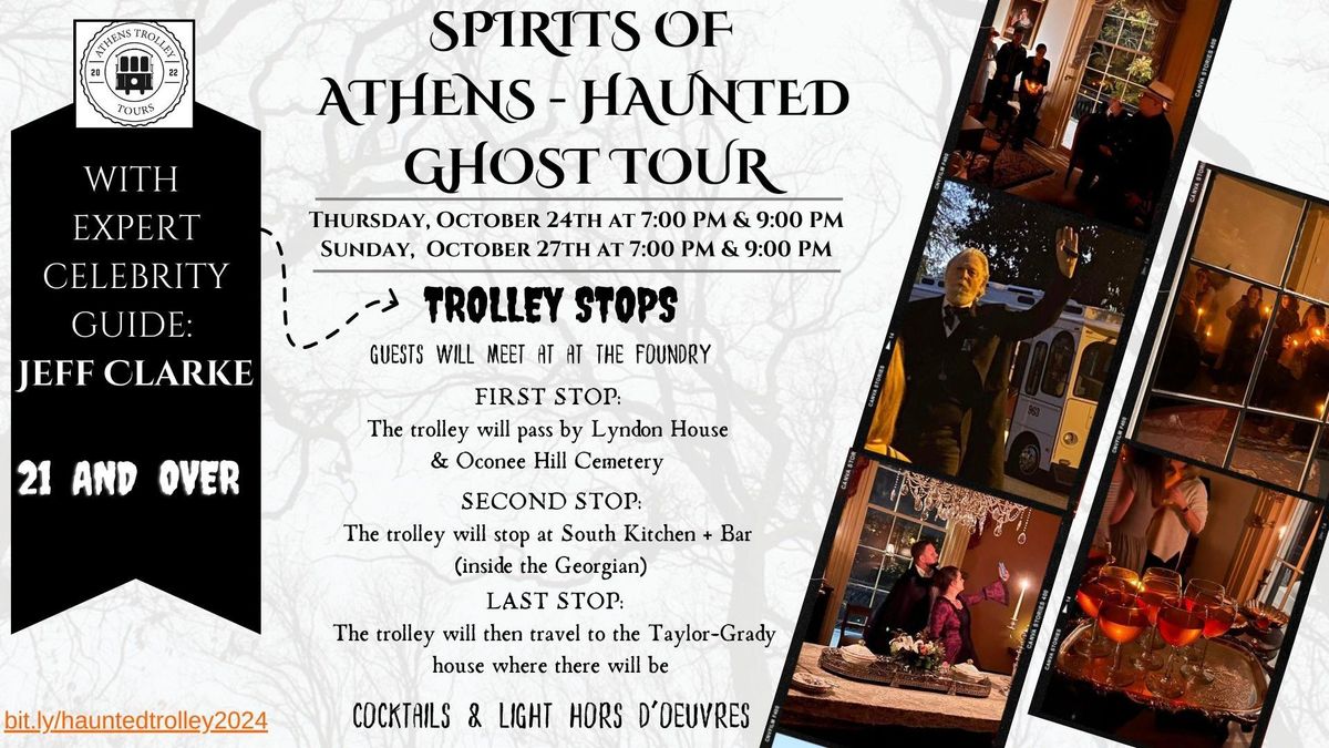 Spirits of Athens Haunted Ghost Tour, Night 2 of 2 