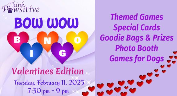 Bow Wow Bingo-Valentines Edition-Tues. Feb. 11, 2025