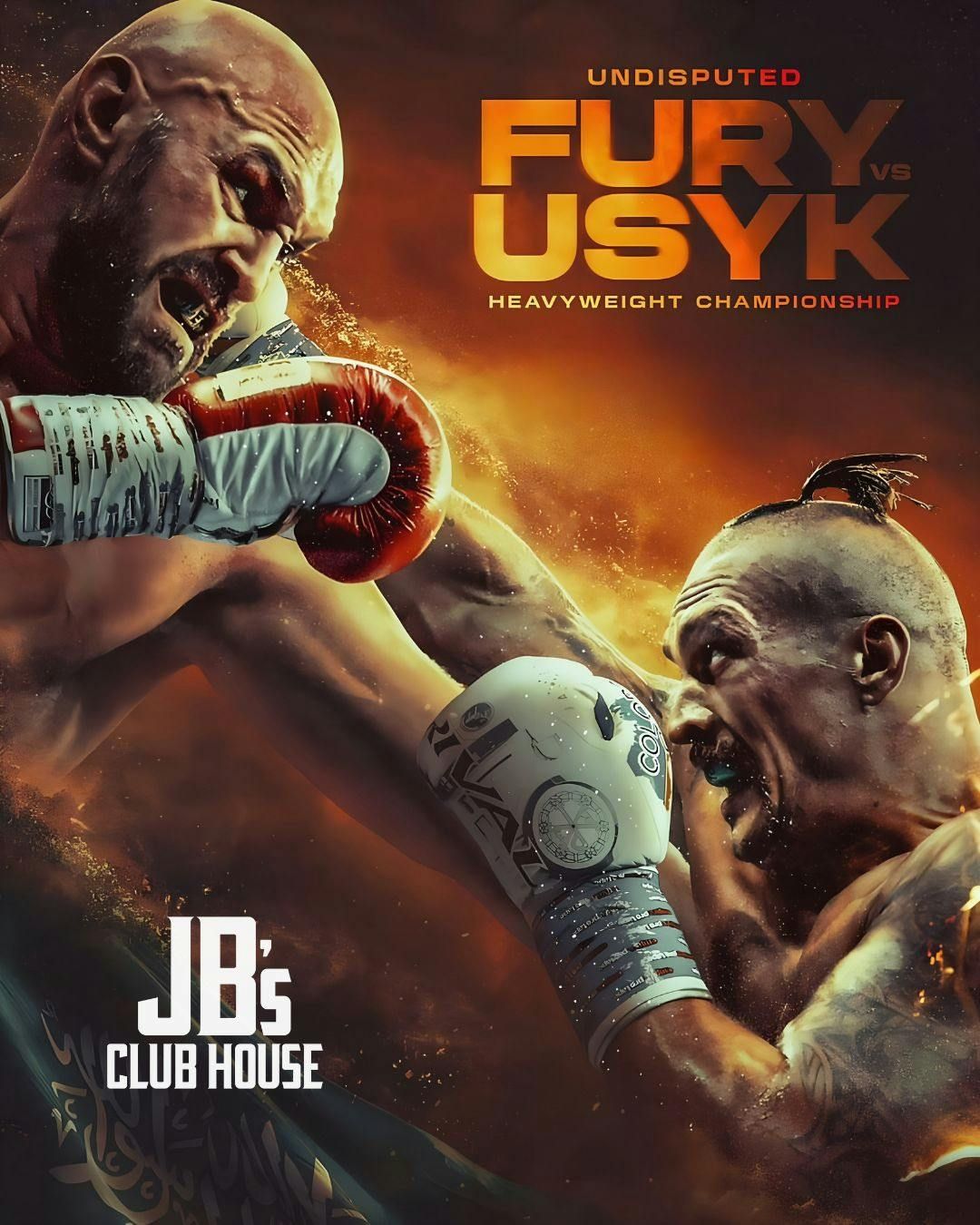 Fury vs Usyk Live at Joshua Brooks