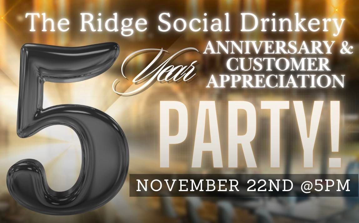 5 Year Anniversary & Customer Appreciation Party! 