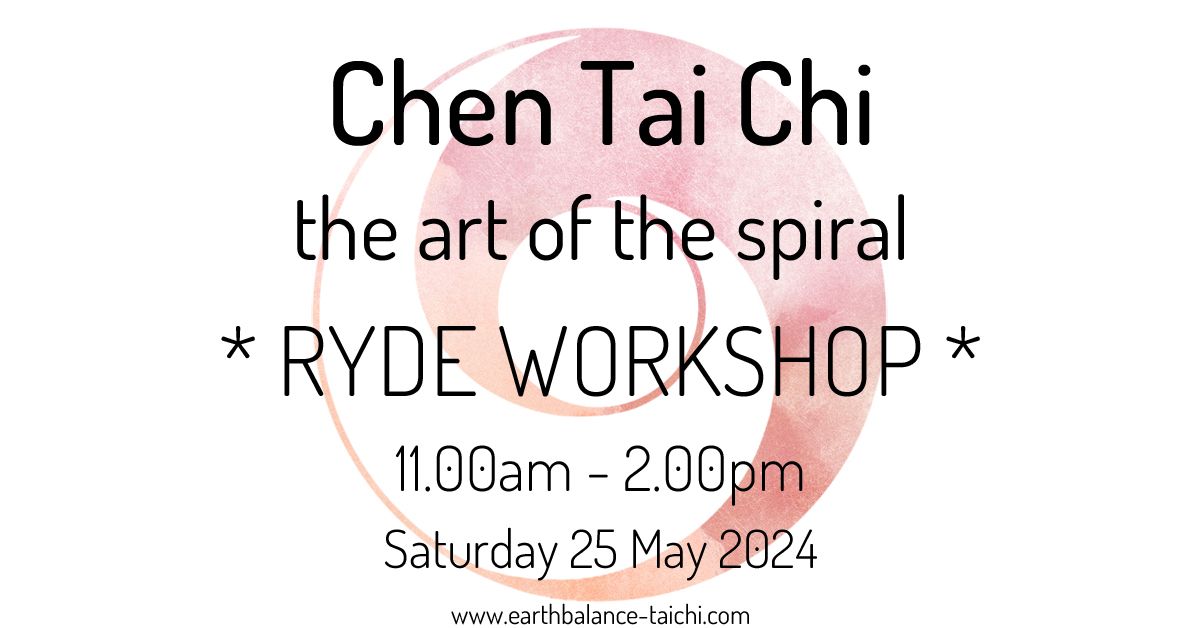 Chen Tai Chi Silk Reeling Workshop in Ryde