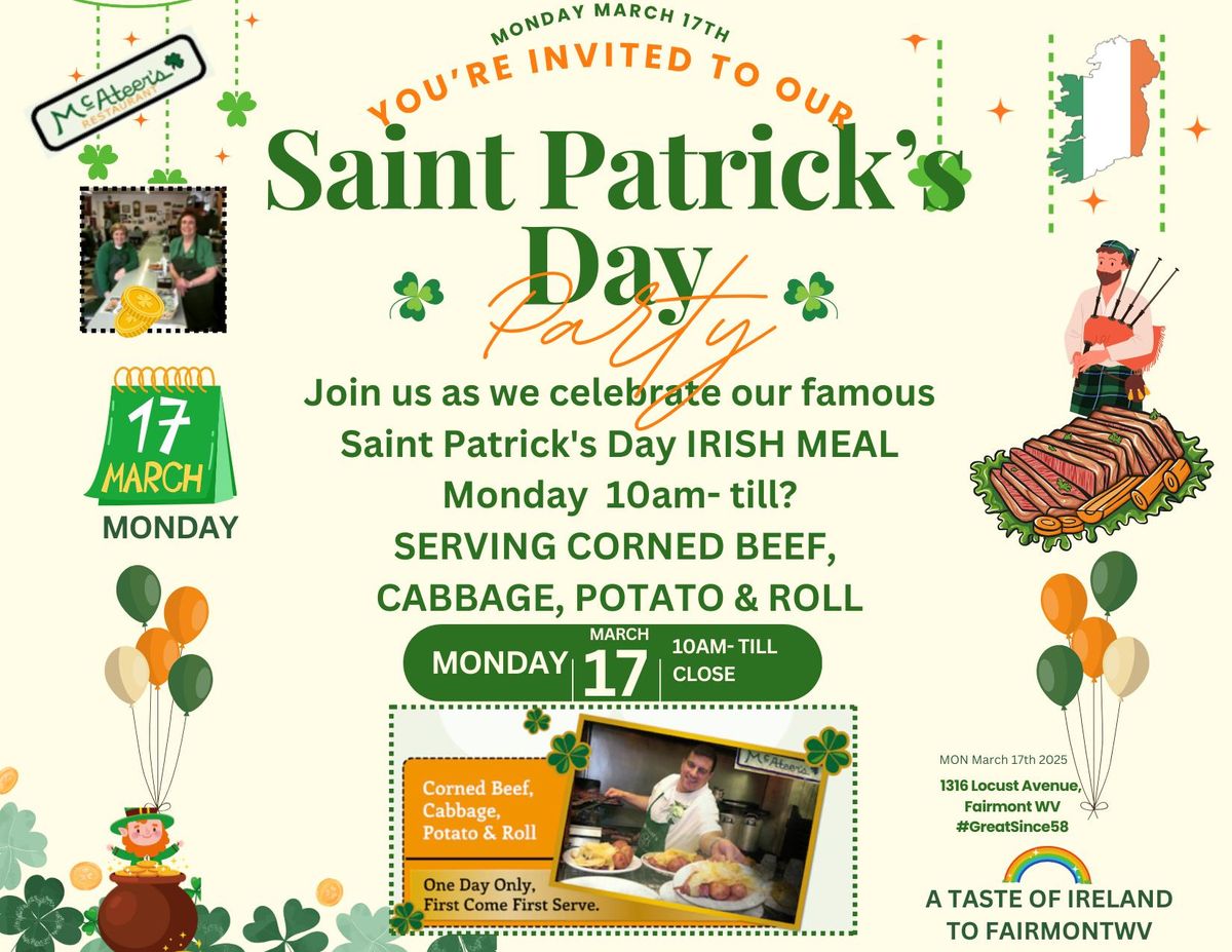 McAteer's St. Patrick's Day Celebration