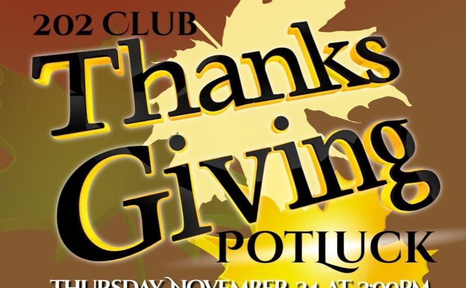 202 Thanksgiving Potluck