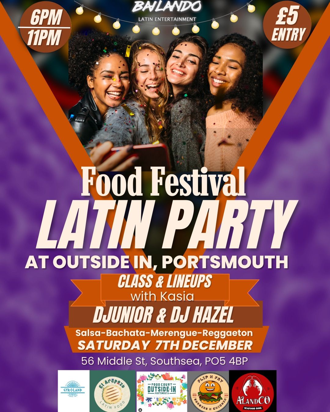 Food Festival Latin Party