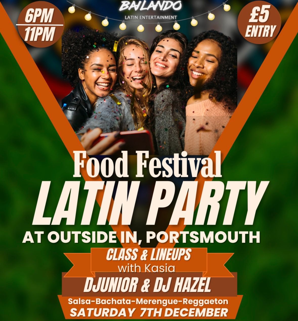 Food Festival Latin Party