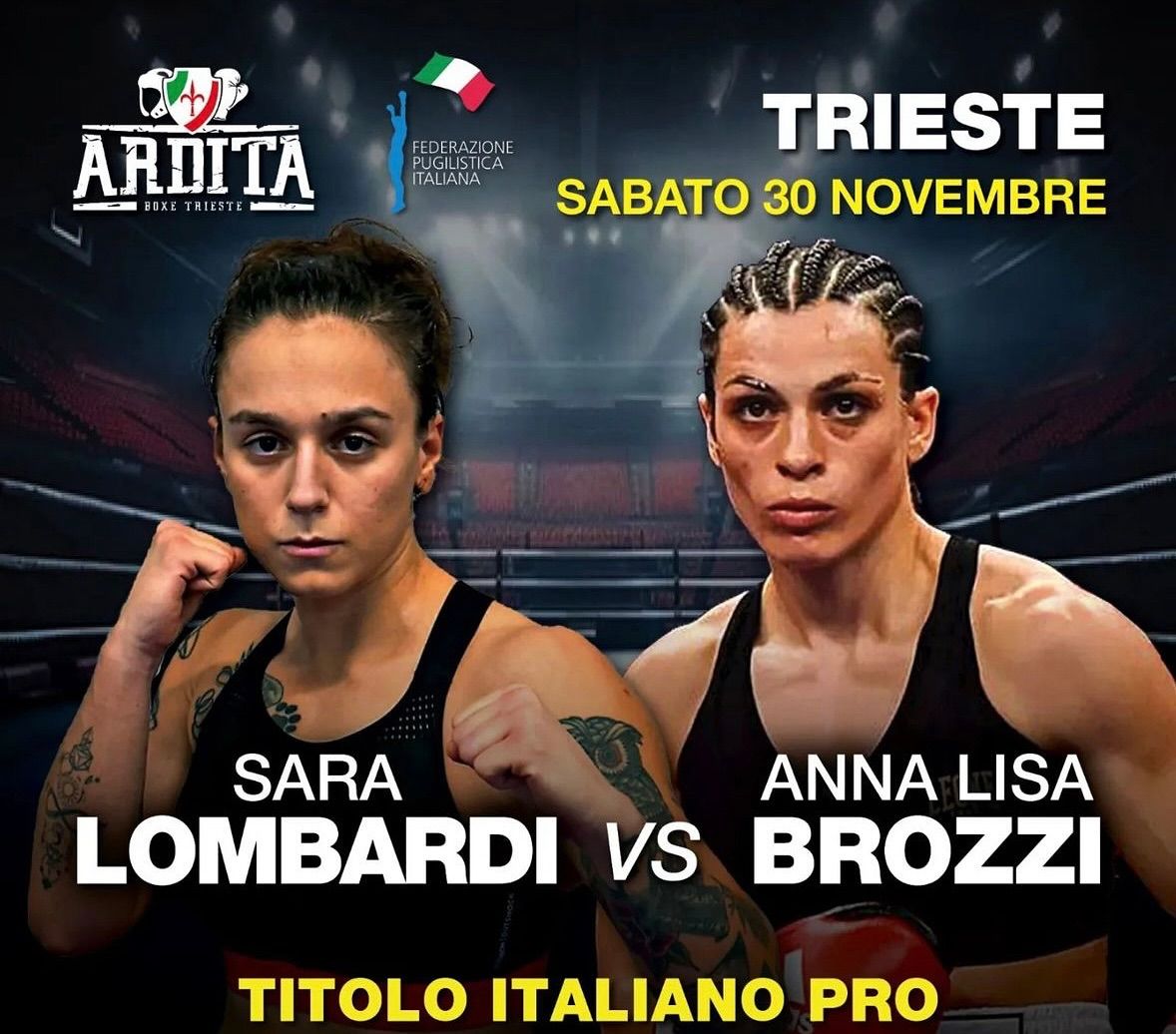 TITOLO ITALIANO PESI GALLO | SARA LOMBARDI VS ANNALISA BROZZI 