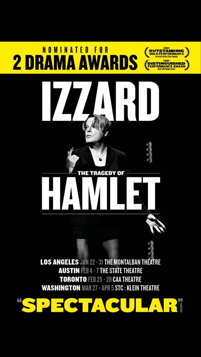 Eddie Izzard Performs Hamlet