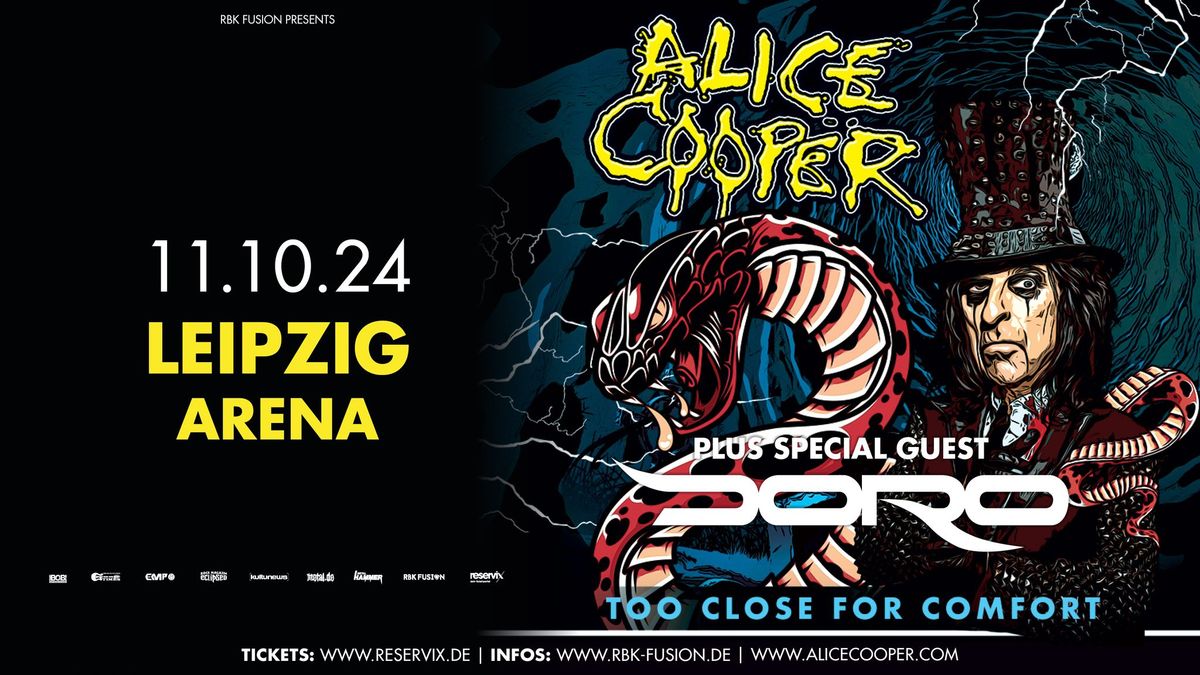 ALICE COOPER - Too Close For Comfort Tour 2024 ||| 11.10.2024 ||| LEIPZIG, Quarterback ARENA