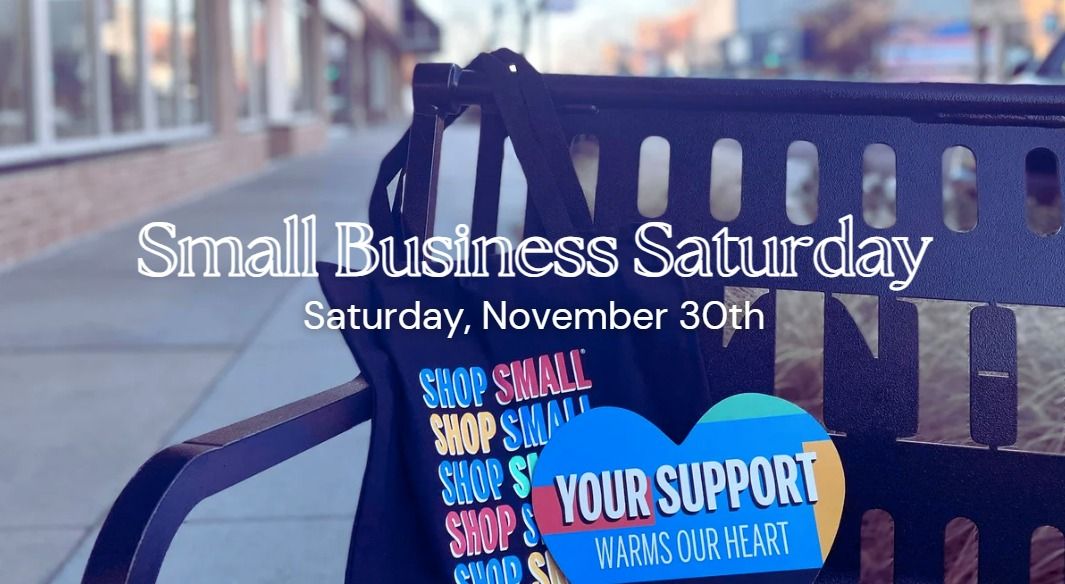 Small Business Saturday\ud83d\udecd\ufe0f