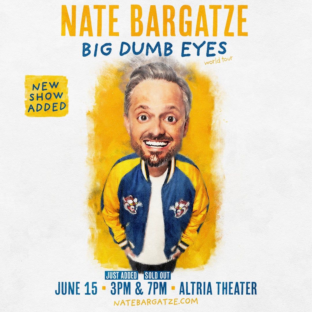 Nate Bargatze at Altria Theater