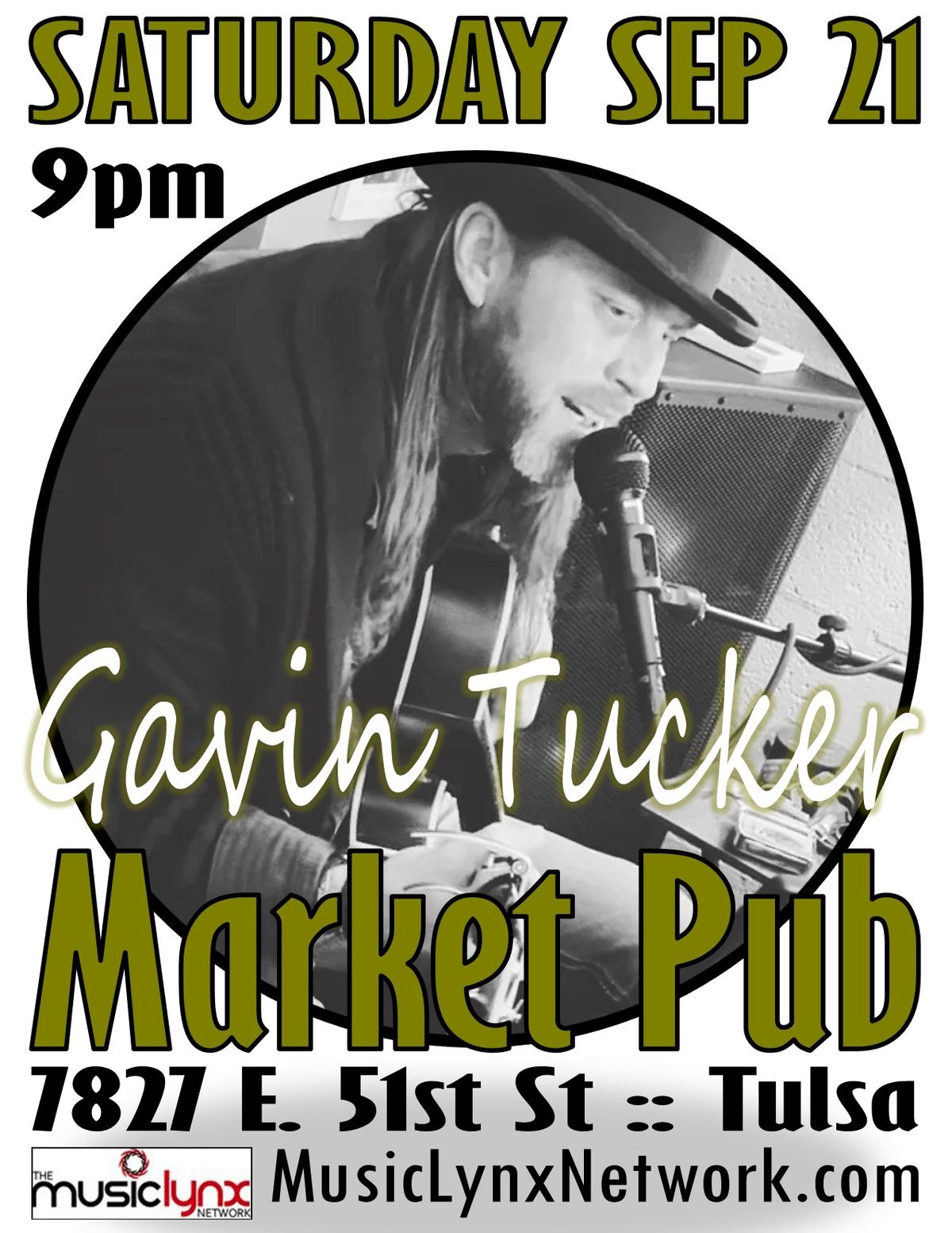 GAVIN TUCKER Saturday at Market Pub