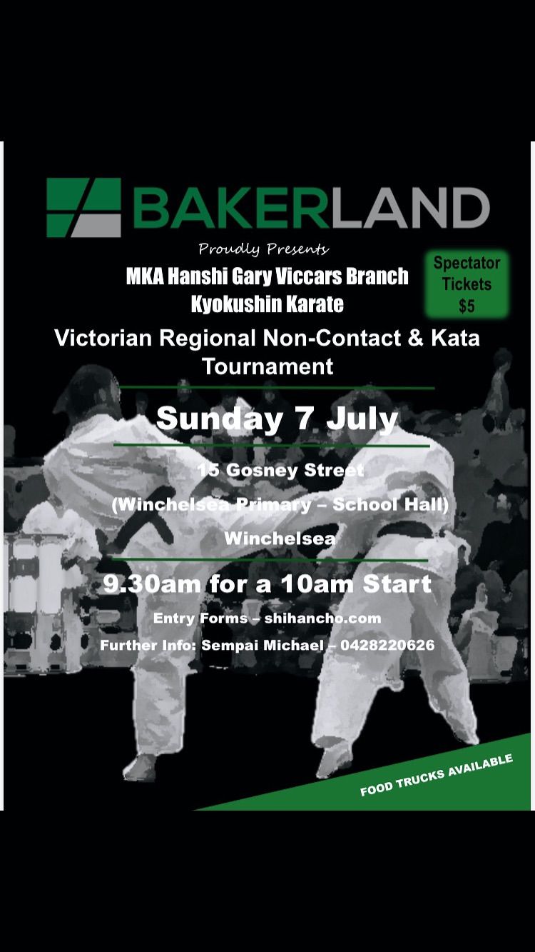 Victorian Regional No Contact & Kata Championships