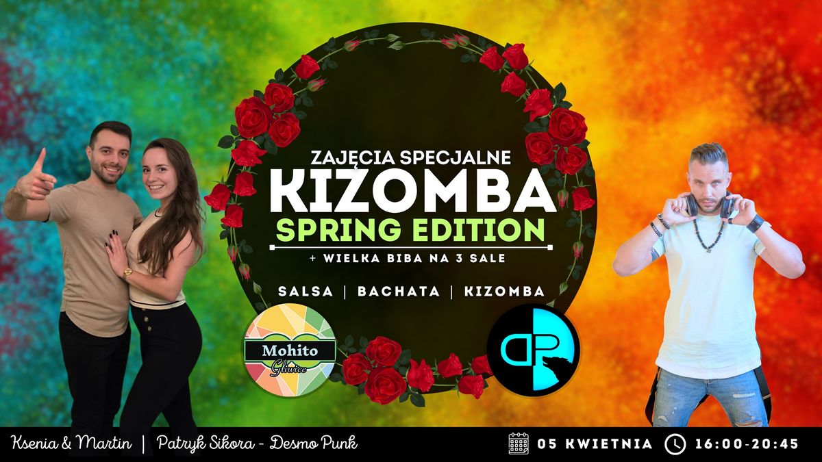 KIZOMBA DAY - SPRING EDITION BY MOHITO GLIWICE + WIELKA BIBA NA TRZY SALE  