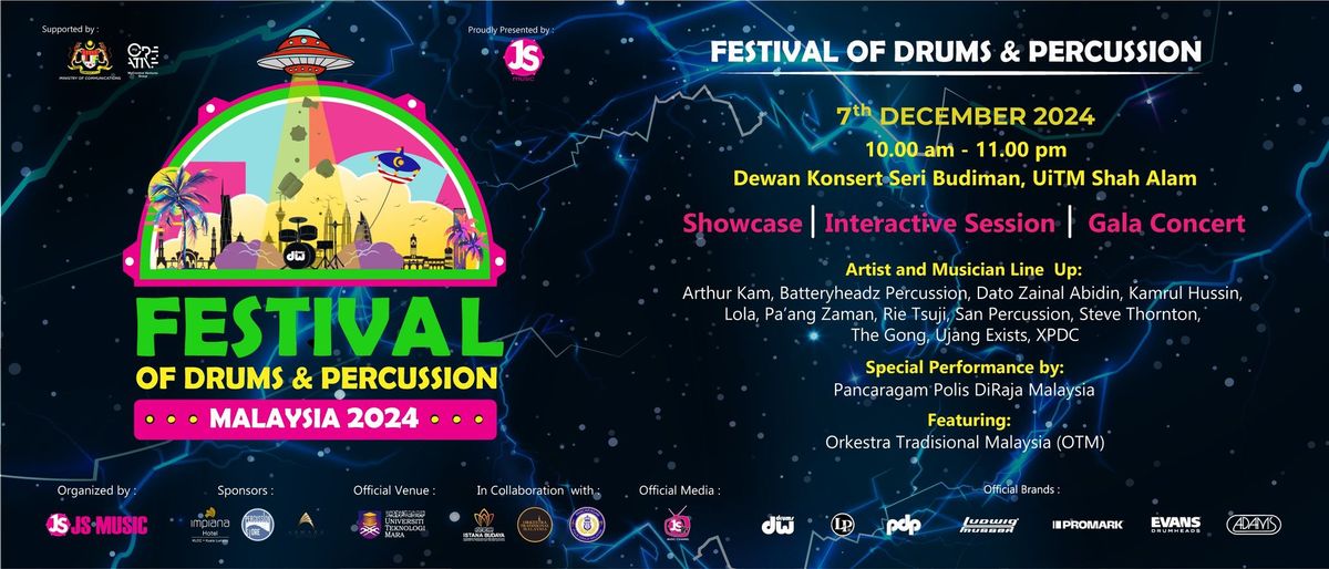 Festival of Drums and Percussion Malaysia 2024