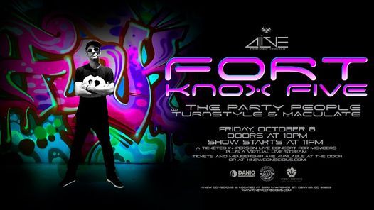 FORT KNOX FIVE w\/ The Party People, Turnstyle & Maculate