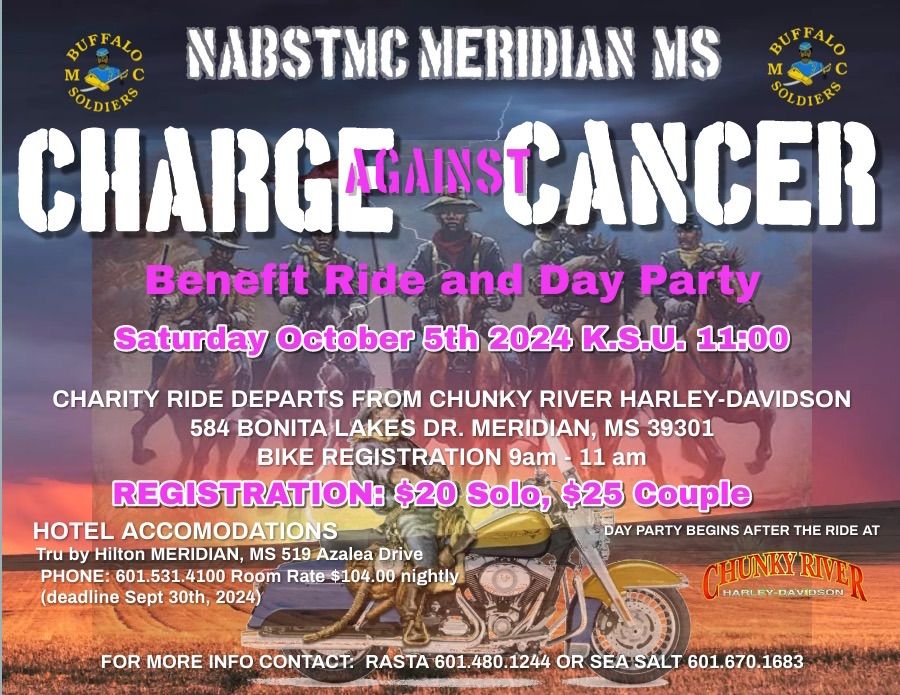 Charge Against Cancer Ride & Day Party