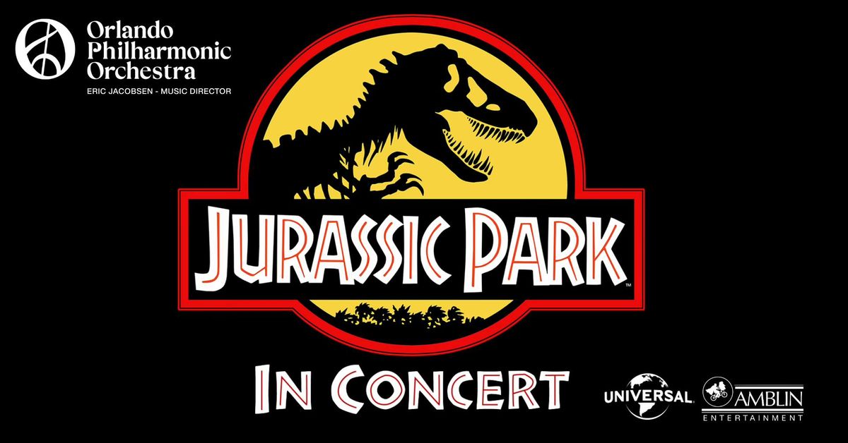 Jurassic Park Film with Orchestra