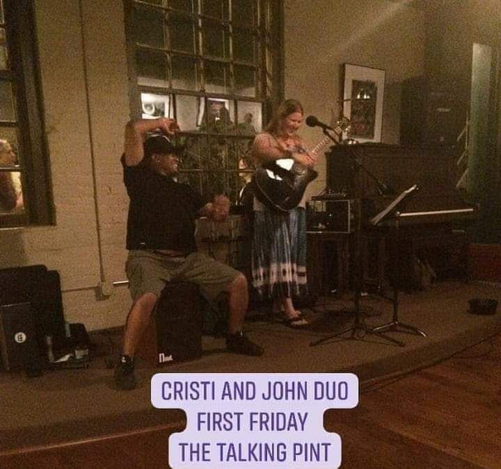 Cristi and John Duo at The Talking Pint