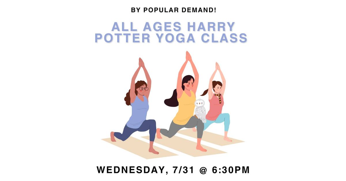 All Ages Harry Potter Yoga Class