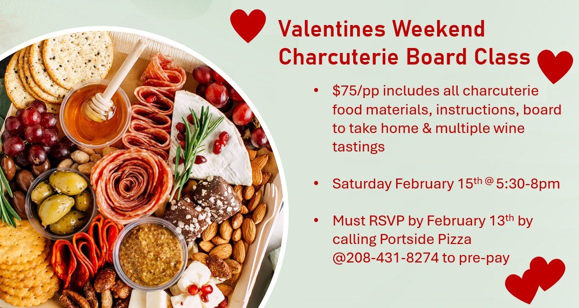 Valentine's Day Charcuterie Board Workshop