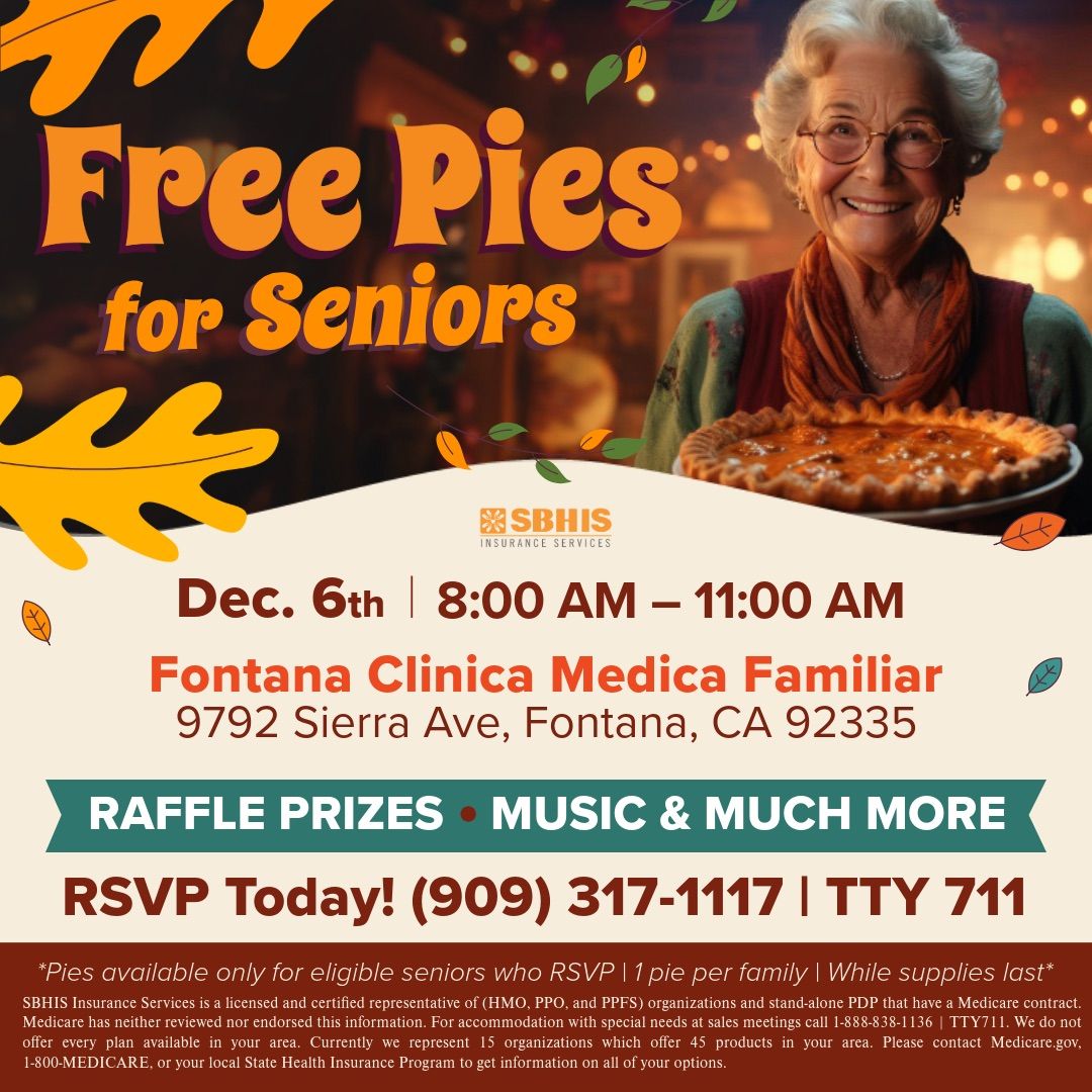 Free Pies for Seniors