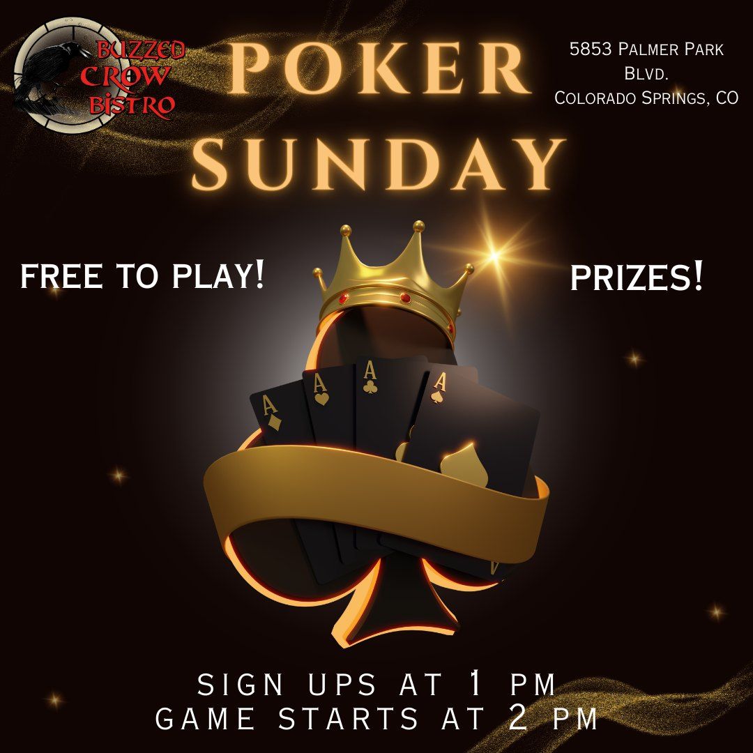 Poker Sundays! - Free to Play!