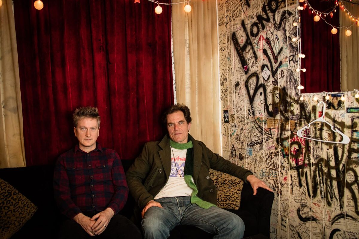 Michael Shannon and Jason Narducy at Brooklyn Steel