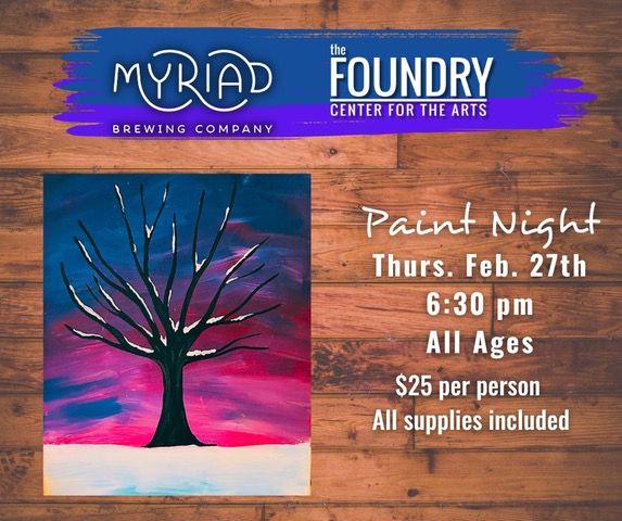 Paint Night at Myriad Newburgh!