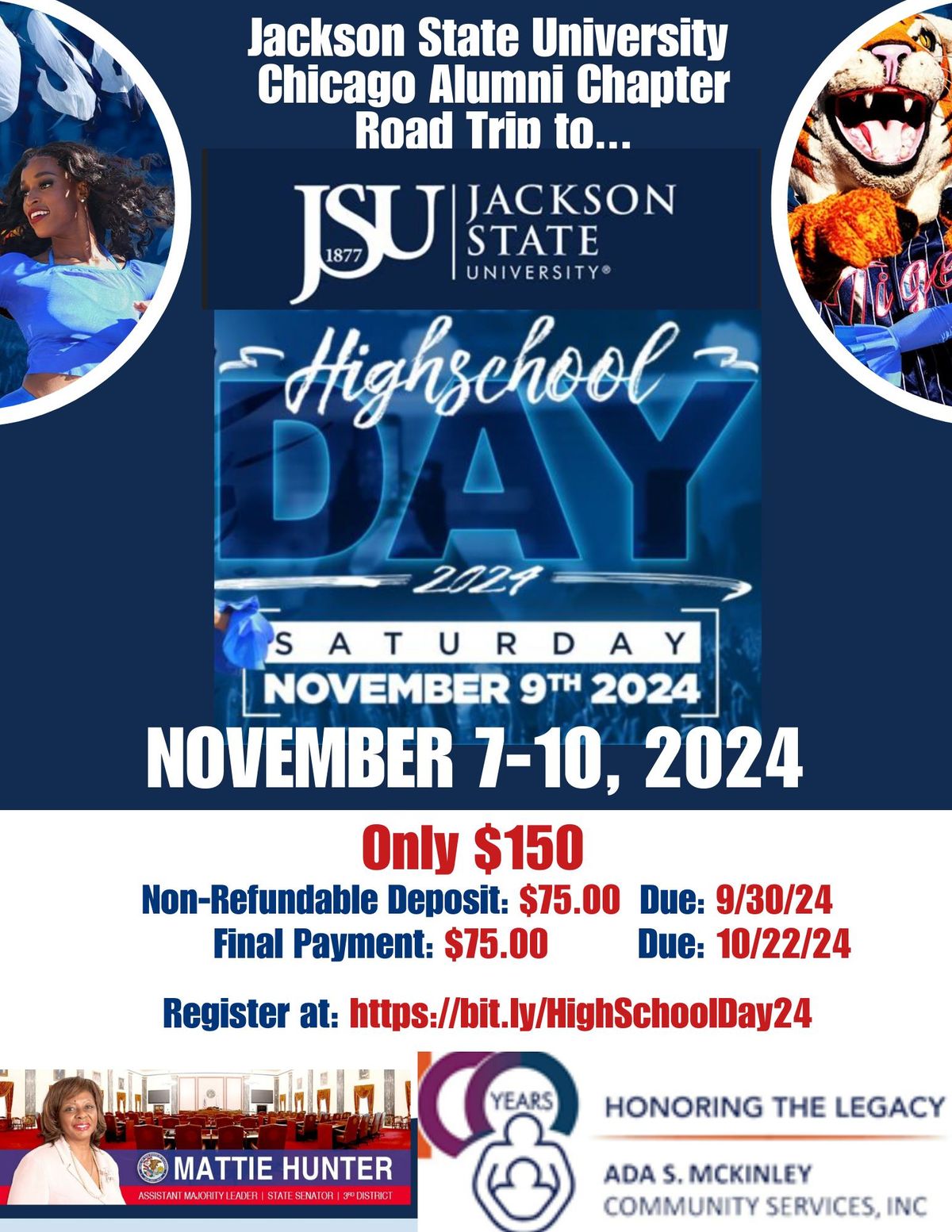 CAC Road Trip to JSU High School Day 2024