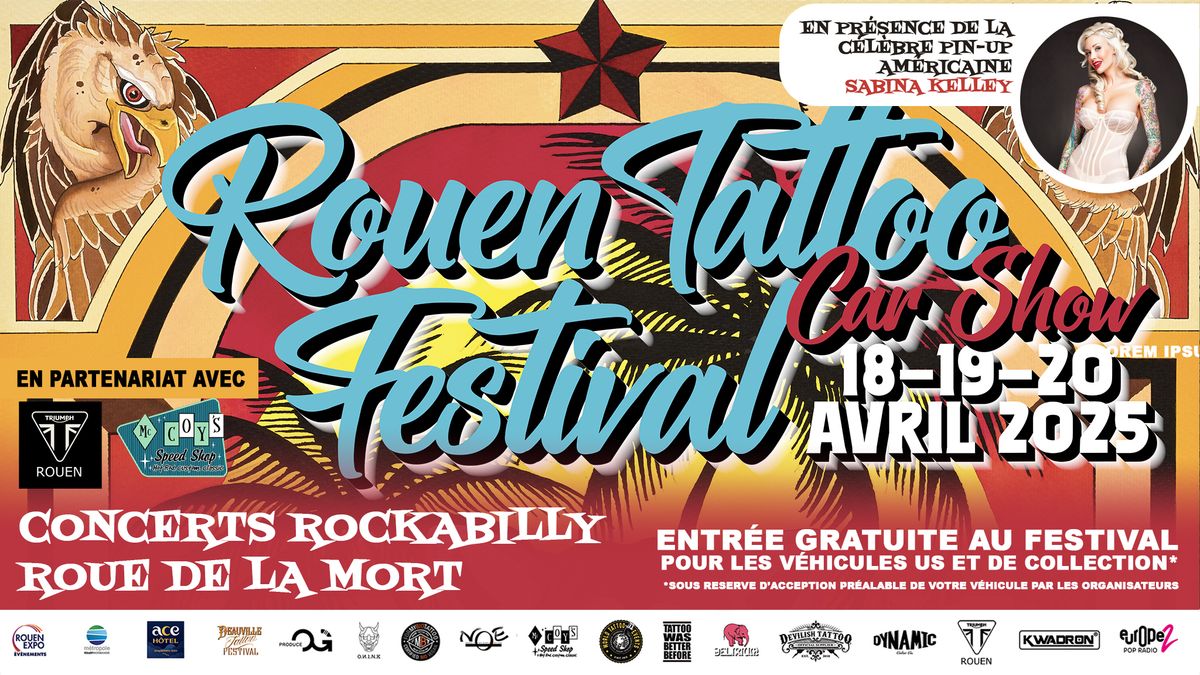 Rouen Tattoo Festival #4 Car Show 2025