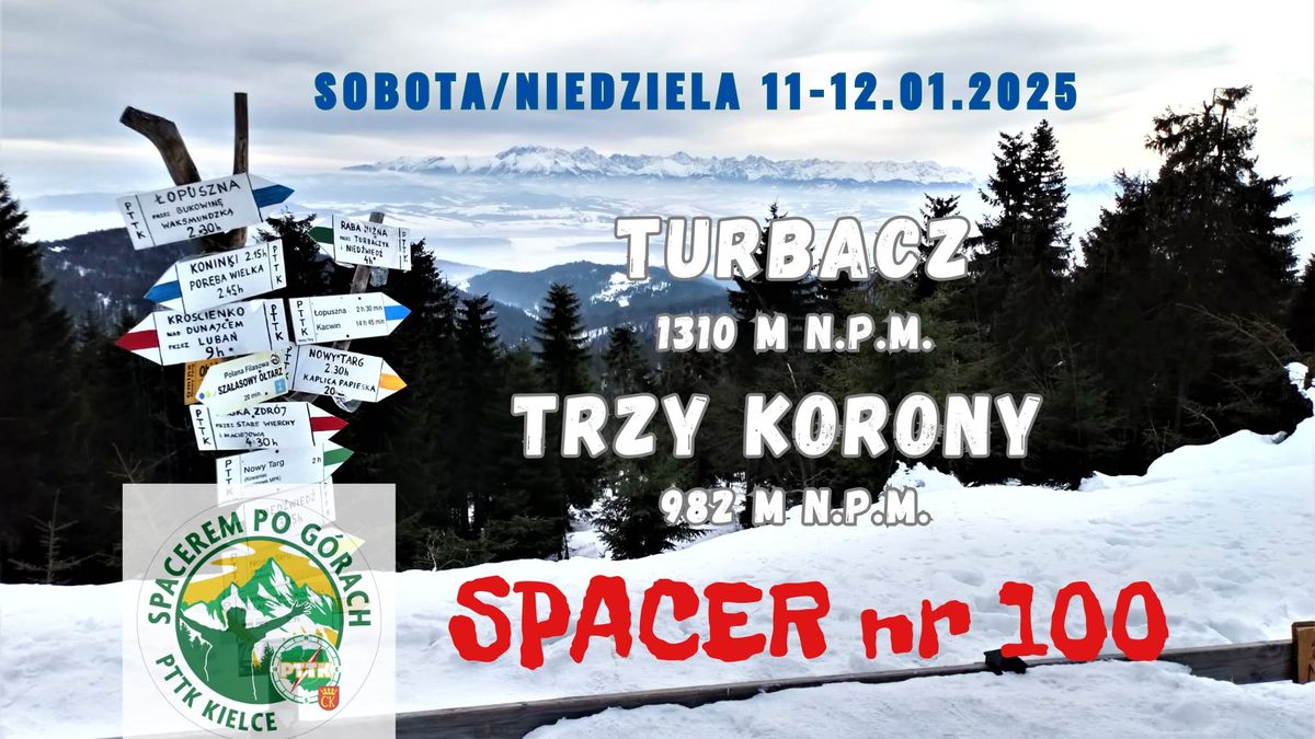 Spacerem po g\u00f3rach nr 100 Turbacz i Trzy Korony