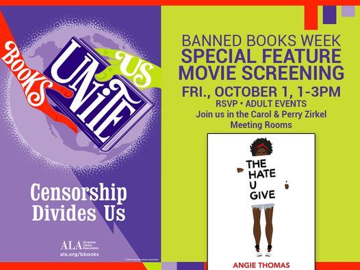 Banned Books Week Special Feature: The Hate U Give