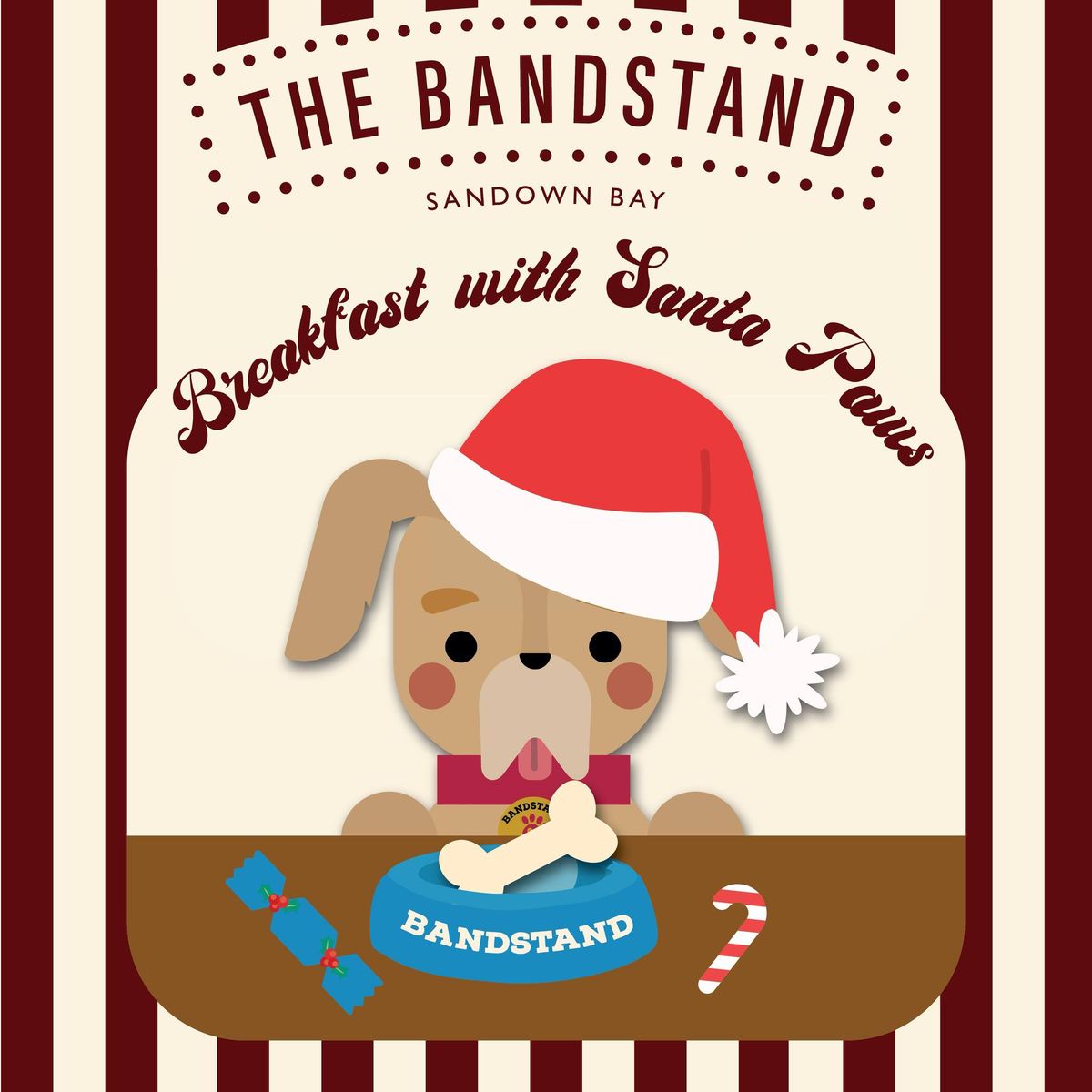 Breakfast with SantaPaws at The Bandstand