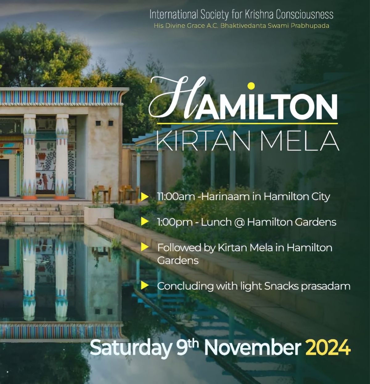 Hamilton Kirtan Mela | Saturday 9th Nov 2024