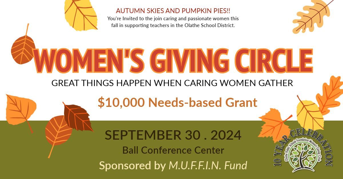 Fall Women's Giving Circle 