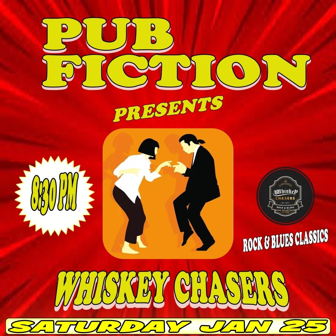 PUB FICTION presents WHISKEY CHASERS 